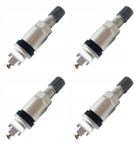 4 x Zawór do czujnika TPMS Pacyfic Toyota ALU