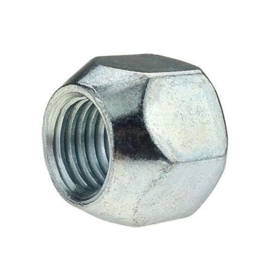 Nakrętka mocująca M12x1,5 otwarta, bez kołnierza, gwint 16mm, klucz 19