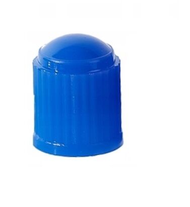 Niebieskie Nakrętki Kapturki Czapeczki na Zawory 100 szt