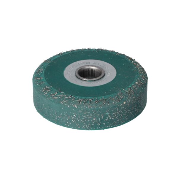 Szczotka stalowa PCV, średnica 76 x 20 mm