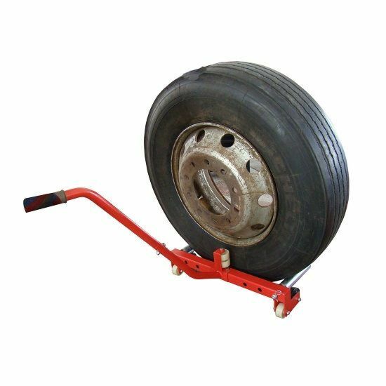 Wózek do transportu kół ciężarowych, udźwig 150 kg