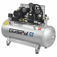 Sprężarka tłokowa Gudepol HD50, 270 litrów, 10 bar,4 kW
