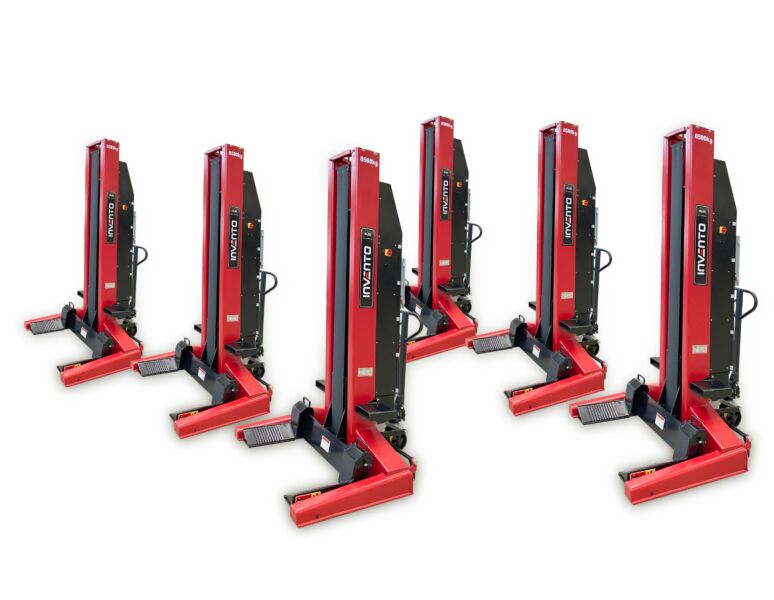 INVENTO EL 85 - Bezprzewodowe kolumny przestawne 8,5T - zestaw 6 kolumn