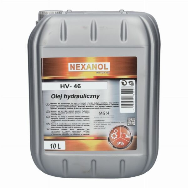 Olej hydrauliczny NEXANOL do podnośnika kolumnowego 10L