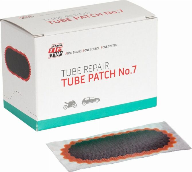 Łatka do dętek nr 7 -  74 x 37 mm, REMA TIP TOP, 1 szt
