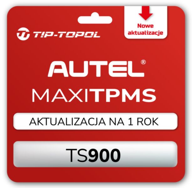 Aktualizacja oprogramowania AUTEL MaxiTPMS TS900 PL 1 ROK