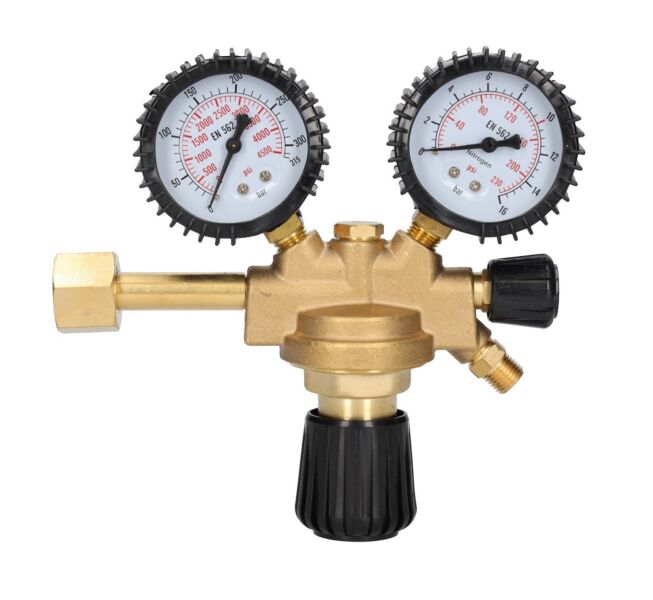 Profesjonalny reduktor 13 bar do gazów typu CO2/Argon RB-CO2