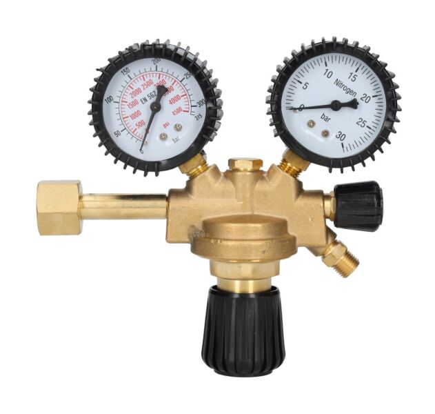 Profesjonalny reduktor 15 bar do gazów typu CO2/Argon RB-CO2