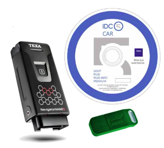 Tester diagnostyczny Texa Navigator Nano S Car Plus 