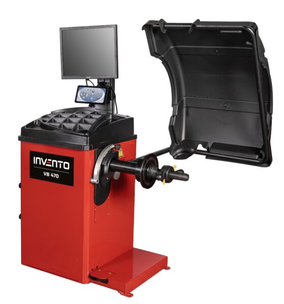 INVENTO VB 470 wyważarka 2D, laser, LED, hamulec, monitor LCD