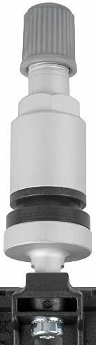 Zawór aluminiowy srebrny do czujnika Mobiletron Compact