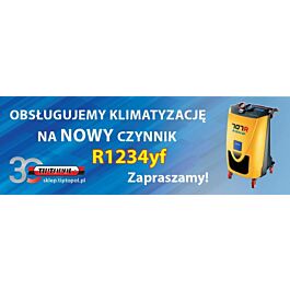 Baner do klimatyzacji TEXA - czynnik R1234yf