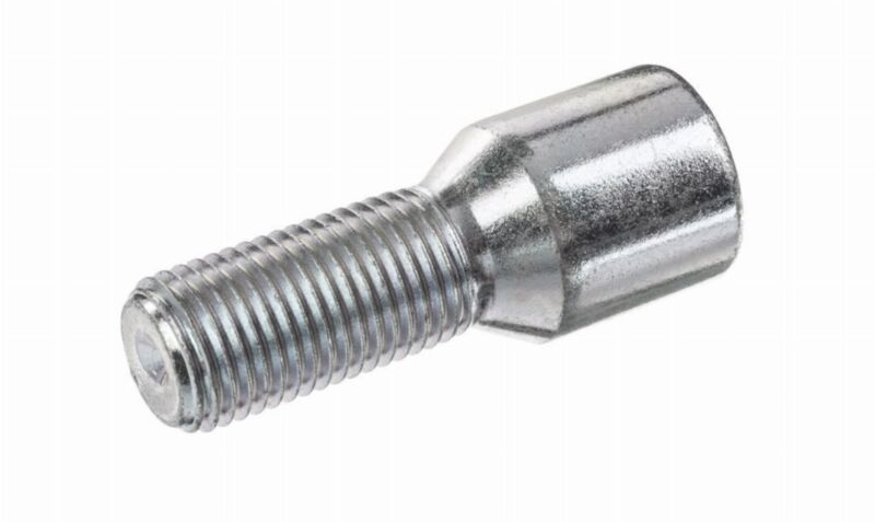 Śruba mocująca M14x1,5, wąska (fi 20), gwint 28mm, stożek 17/19 Torx