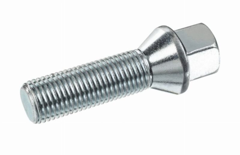 Śruba mocująca M14x1,5, gwint 40mm, stożek, klucz 17