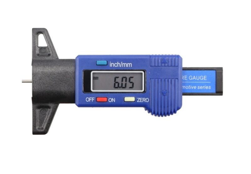 Miernik wysokości bieżnika (głębokościomierz) cyfrowy 