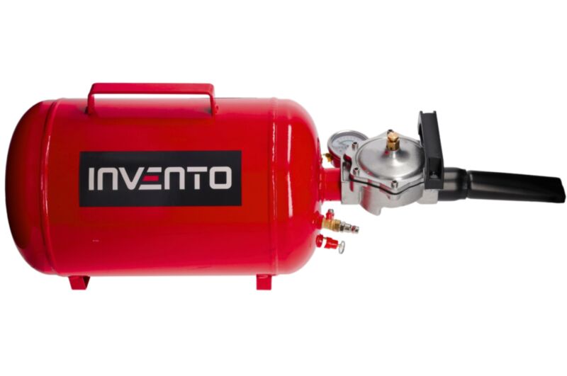 Inflator spustowy INVENTO DUAL BOMB 18L zbiornik ciśnieniowy z zaworem