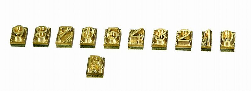 Litera - D do wypalarki elektrycznej 230 V do znakowania opon