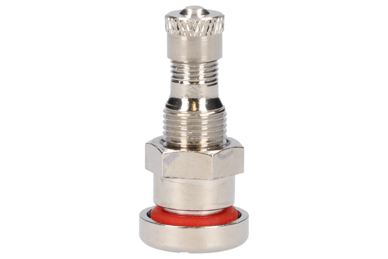 Zawór metalowy niklowany 36 MS V2.04.1 do kół bezdętkowych samochodów ciężarowych i autobusów