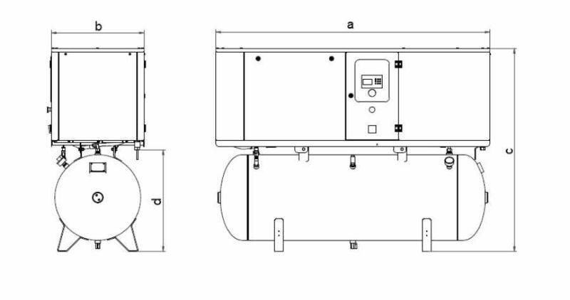 Sprężarka śrubowa AIRPOL KT11 10 bar