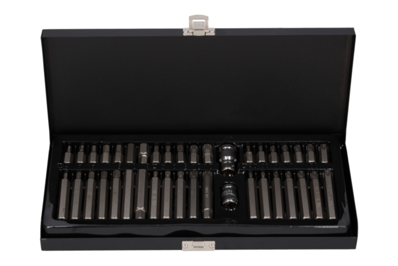 KOŃCÓWKI WKRĘTAKOWE BITY Z UCHWYTEM 40 SZT 3/8 1/2