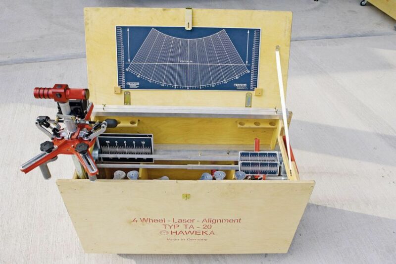 Haweka Axis 500 Urządzenie do geometrii ciężarowej (geometria)