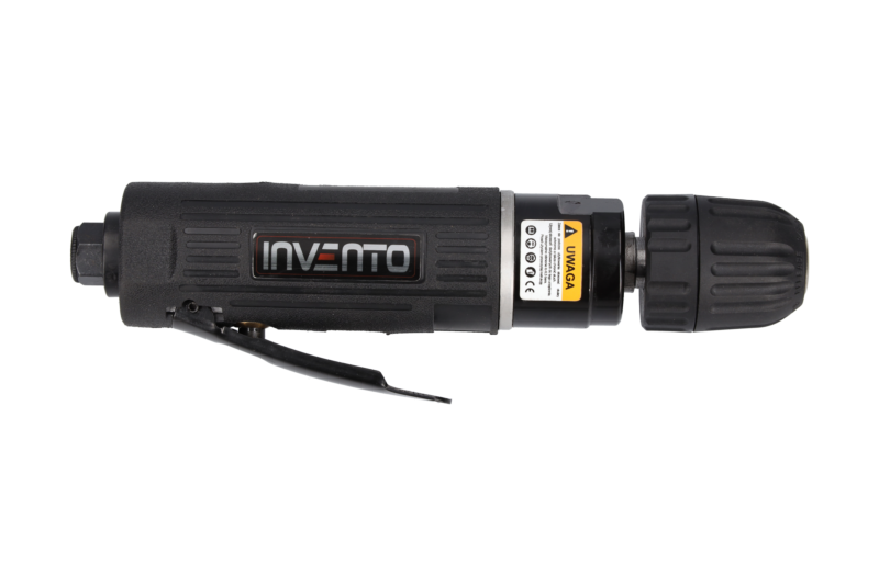 Szlifierka pneumatyczna INVENTO PX87 z uchwytem wiertarskim szybkomocującym, 2500 RPM