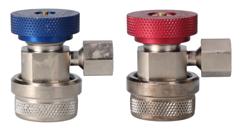 Zestaw szybkozłączy serwisowych HP i LP R134a M14x1,5 Parker