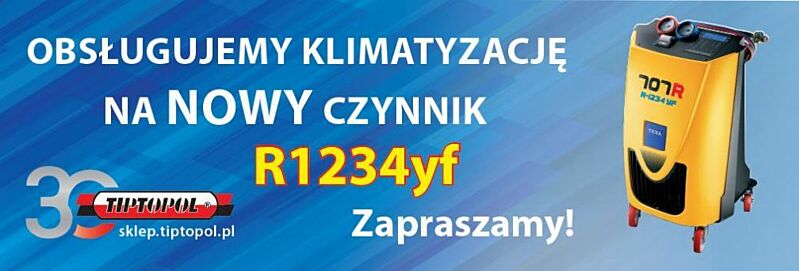 Baner do klimatyzacji TEXA - czynnik R1234yf