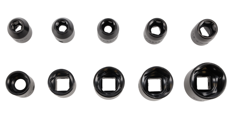 Zestaw 10 nasadek udarowych 1/2