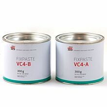 FIXPASTE VC-4  (Vulc Compound A+B) 300g  - samowulkanizująca masa do naprawy uszkodzeń gumy