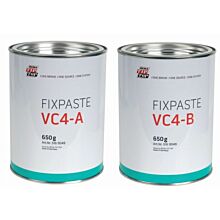 FIXPASTE VC-4 (Vulc Compound A+B) 650g - samowulkanizująca masa do naprawy uszkodzeń gumy