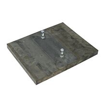 Poduszka dociskowa EM Nr 1 z mocowaniami,  200×185×30 mm