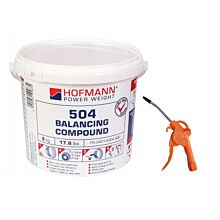 Proszek granulat do wyważania kół HOFMANN 8kg - zesatw