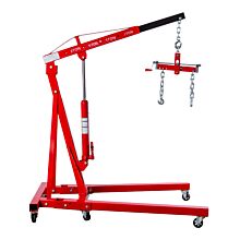 Żuraw warsztatowy składany 2T + balanser 900kg
