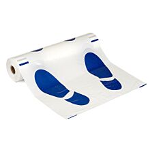 Dywaniki ochronne foliowe na rolce, nadruk stopki, 500 szt.