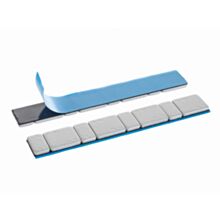 Ciężarek klejony ALU SLIM 4x5g+4x10g malowany szary