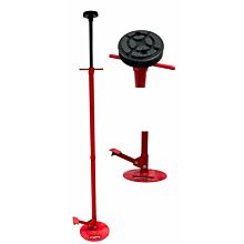 Podpora regulowana / kobyłka śrubowa 750kg, mechaniczna (stojak do skrzyni)