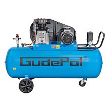Sprężarka tłokowa GUDEPOL 200 litrów, 10 bar, 3 kW