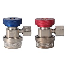 Zestaw szybkozłączy serwisowych HP i LP R134a M14x1,5 Parker