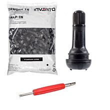 Zawory Wentyle do kół felg TR 413 100szt + Wkrętak