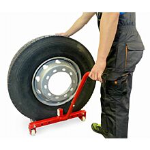 Wózek do transportu kół ciężarowych, udźwig 150 kg